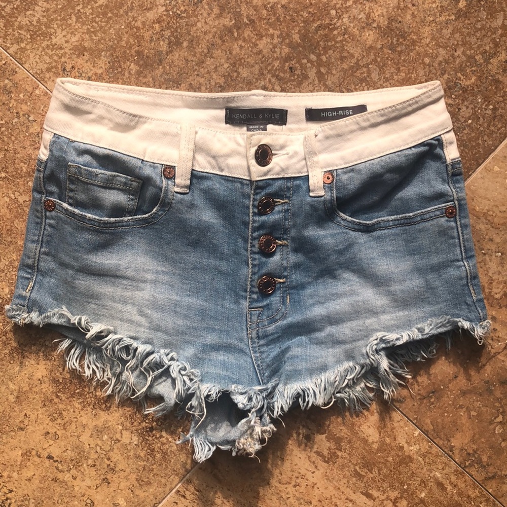 High Waisted Jean Shorts